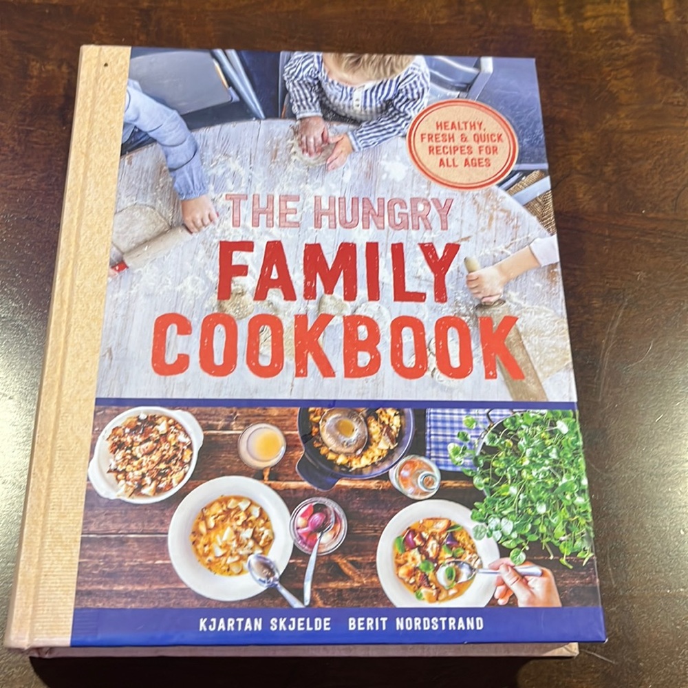 Hardcover cookbook